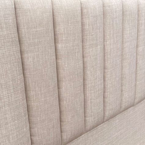 Respaldo Tubular Vertical Lino Beige - 2 Plazas-1