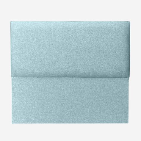 Respaldo de Cama Flat Vivo Lino Verde Jeans 1,5 Plazas-1