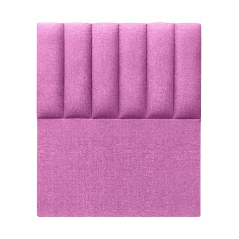 Respaldo Tubular Vertical 1,5 plazas Lino Fucsia-0