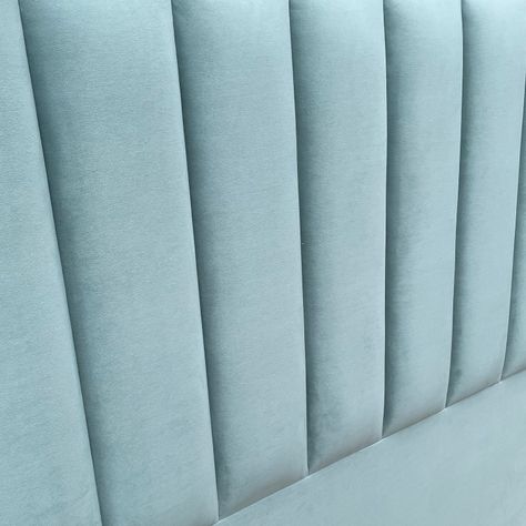 Respaldo Tubular Vertical Felpa Menta - 1.5 Plazas-1