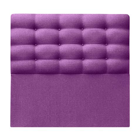 Respaldo Botoné Queen Lino Morado-0