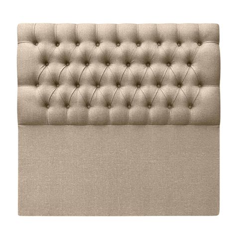 Respaldo Capitoné King Lino Beige-0