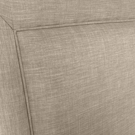 Respaldo de Cama Flat Frame Vivo Lino Beige 1,5 Plazas-2