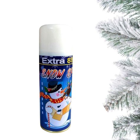 NIEVE ARTIFICIAL PARA ARBOLES DE NAVIDAD EN SPRAY 250ML -1