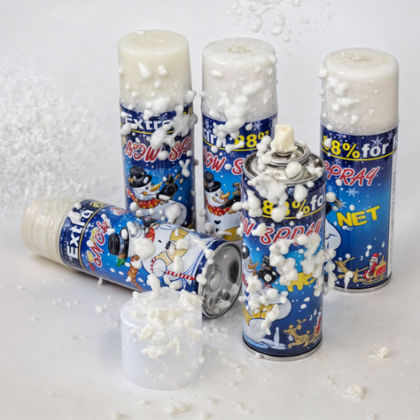 NIEVE ARTIFICIAL PARA ARBOLES DE NAVIDAD EN SPRAY 250ML -2