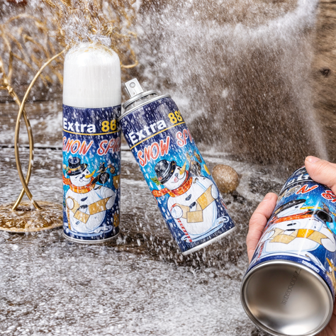 NIEVE ARTIFICIAL PARA ARBOLES DE NAVIDAD EN SPRAY 250ML -3