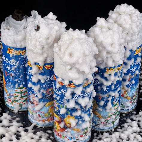 NIEVE ARTIFICIAL PARA ARBOLES DE NAVIDAD EN SPRAY 250ML -6