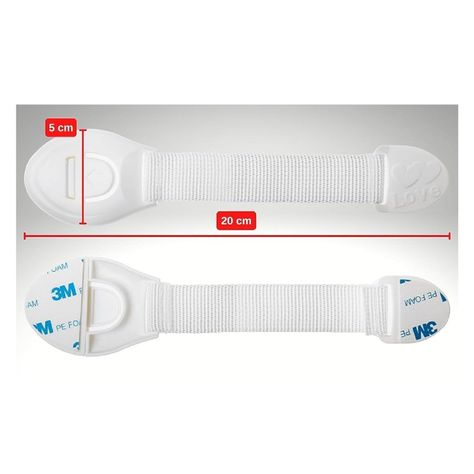 Pack x10 traba puerta protector de puerta para bebe guagua-2