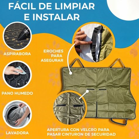 Funda cubre asiento mascotas auto cobertor perro auto verde-4