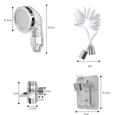 Ducha árabe grifo universal grifo extensor ducha bidet -1