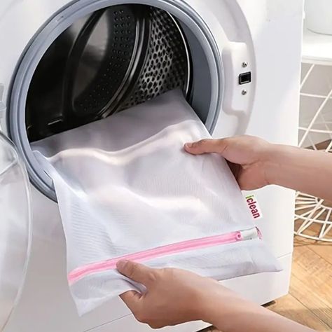 6 bolsas para lavar ropa delicada bolsas para lavar ropa malla lenceria-3