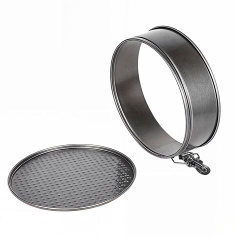 Set 3 moldes desmontables redondo queque antiadherente torta-4