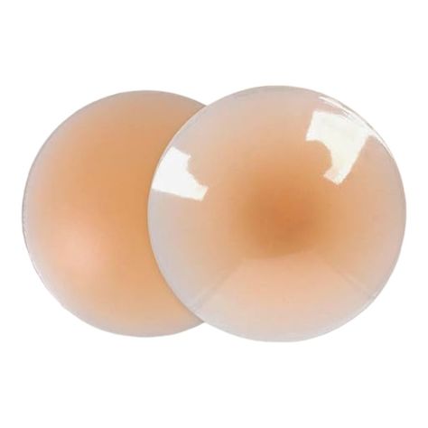 Tapa pezón cubre pezón pezoneras redondo adhesivo silicona-0