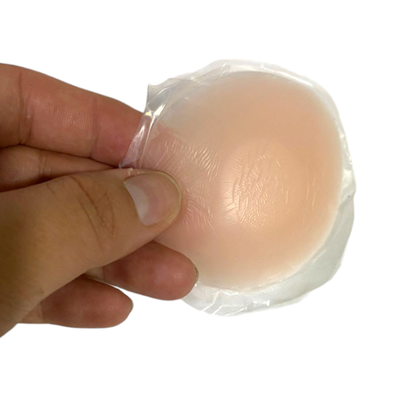 Tapa pezón cubre pezón pezoneras redondo adhesivo silicona-4