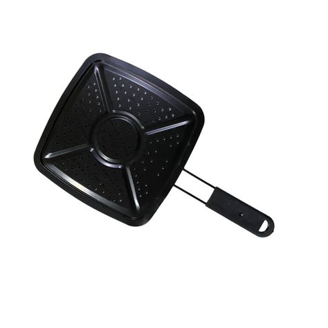 Tostador Manual De Cocina Tostar pan negro-0