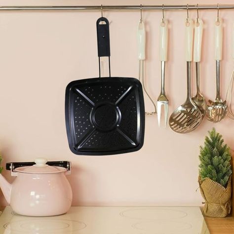 Tostador Manual De Cocina Tostar pan negro-4