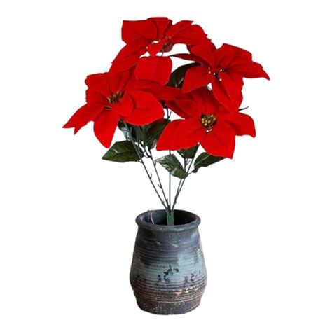 5 flores navideñas adornos navideños decoracion arbol navidad-4
