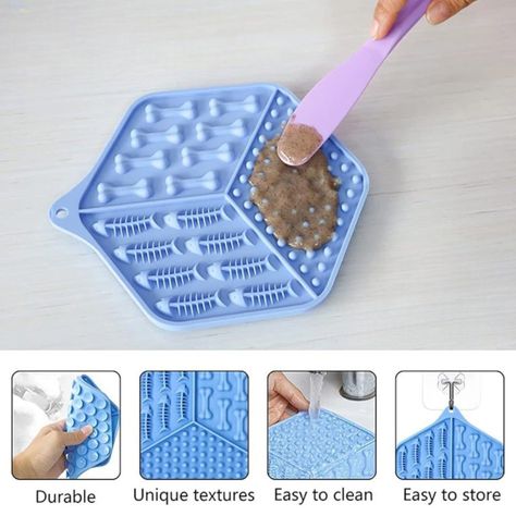 alfombrilla comedero gato plato anti ansiedad silicona-5