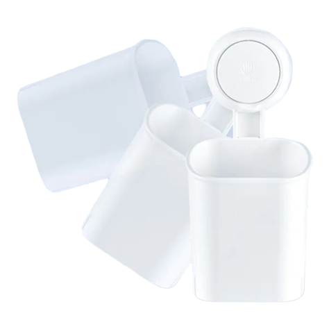Organizador cepillo dientes vaso porta cepillo de dientes-1