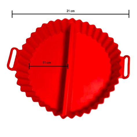 Forro silicona para airfryer freidora silicona con división-2