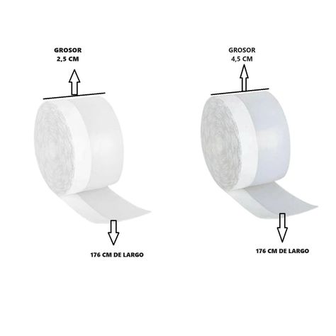 2 cinta aislante silicona para puertas ventanas ducha 2 rollos cinta de aislar -1