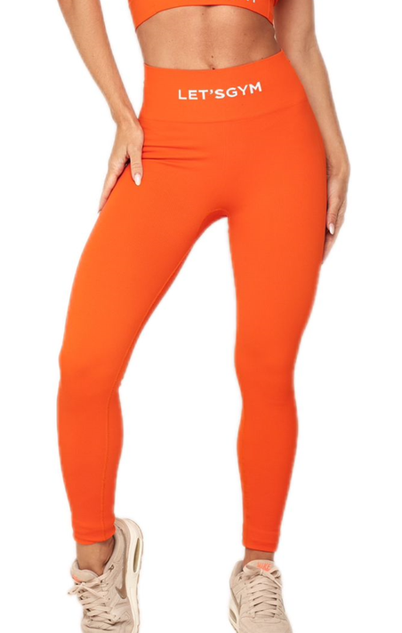 Calza Deportiva Seamless Acanalada Letsgym -0