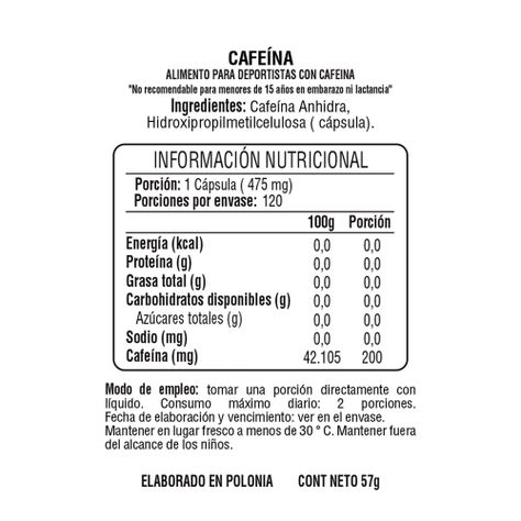 Cafeína Speed (120 Capsulas) - 7Nutrition-1