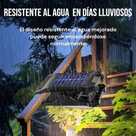 Foco Solar Led Con Pinzas Exterior Portátil Recargable -2