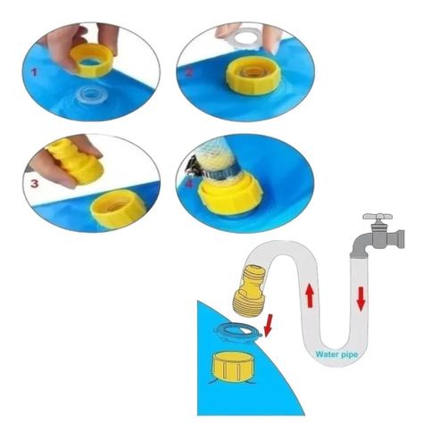 Alfombra Lanza Aguas Niños Piscina Fuente Rana 147 Cm-2