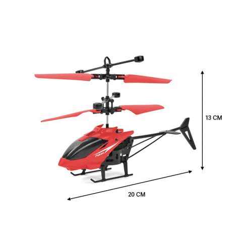 Volador Drone Mini Sensor Led Juguete Helicóptero 8018-4