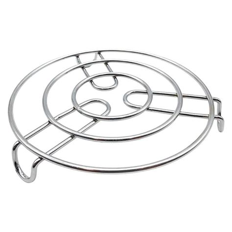 Posa Ollas Teteras Multiuso Metálica 18 Cm Plateado-1