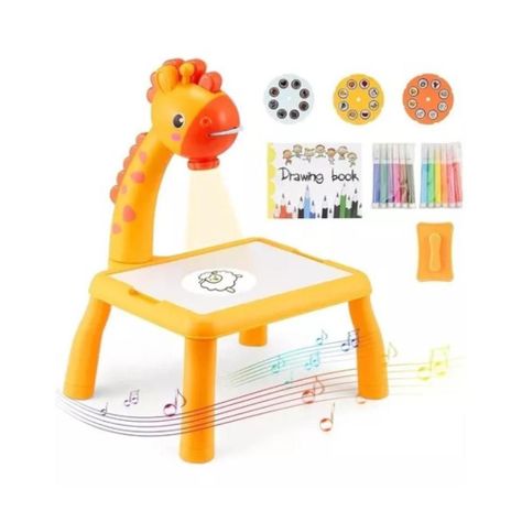 Mesa Proyector Led Didáctica De Dibujo Para Niños -0