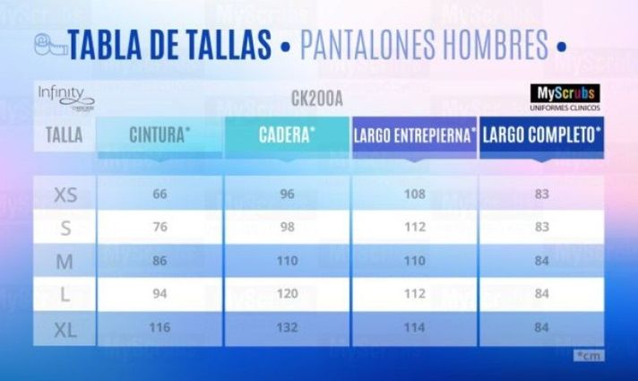Uniforme Clinico Pantalon Clasico Infinity Hombre-4