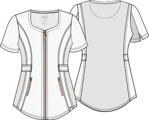 Uniforme Clínico Top Statemen de Mujer-3