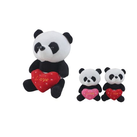 Panda amoroso de 18 cm-0