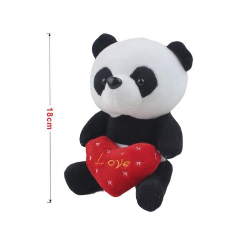 Panda amoroso de 18 cm-1