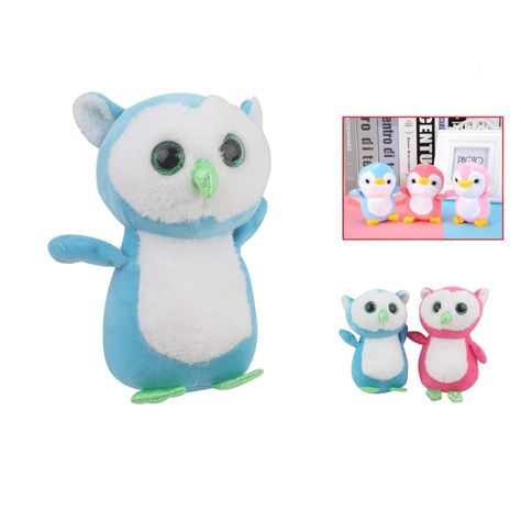 Peluche Buho 18Cm-0