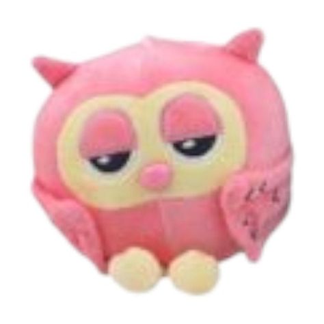 Búho de peluche 18 cm con ojos grandes-2