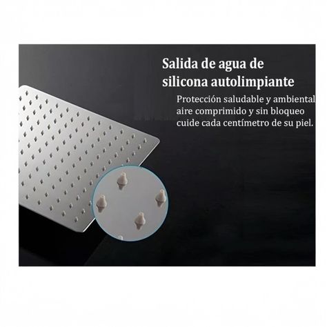 Plato de Ducha Cuadrado N8 En Acero Inoxidable - Alday-3