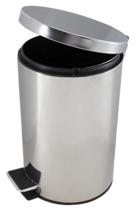Basurero De Acero Inoxidable Alday De 12Litros -1