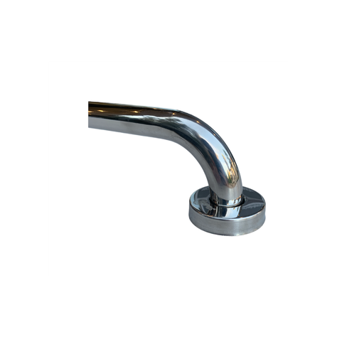 Barra Agarradera De Seguridad Para Baño 60cm Acero Inoxidable Alday-1