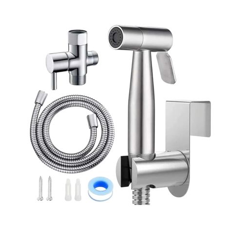 Kit Completo de Ducha Bidet en Acero Inoxidable- Alday-1