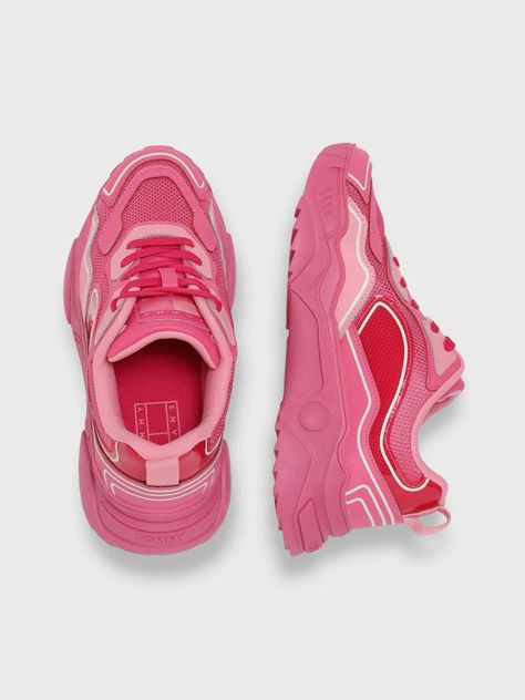 Zapatillas Estilo Running Chunky Rosado Tommy Hilfiger-3