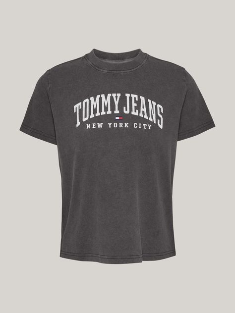 Polera Varsity Con Logo Gris Tommy Hilfiger-4