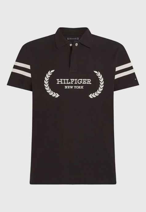 POLO LOGO MONOTYPE NEGRO TOMMY HILFIGER-4