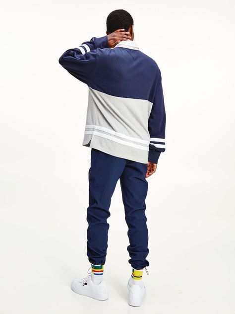 Polerón Rugby Colorblock Azul Tommy Hilfiger-1