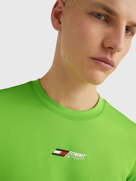 Polera Sport Essential Training Verde Tommy Hilfiger-3