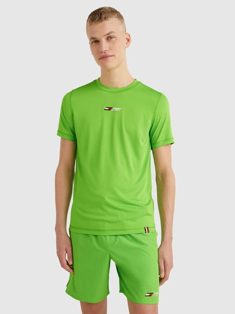 Polera Sport Essential Training Verde Tommy Hilfiger-0