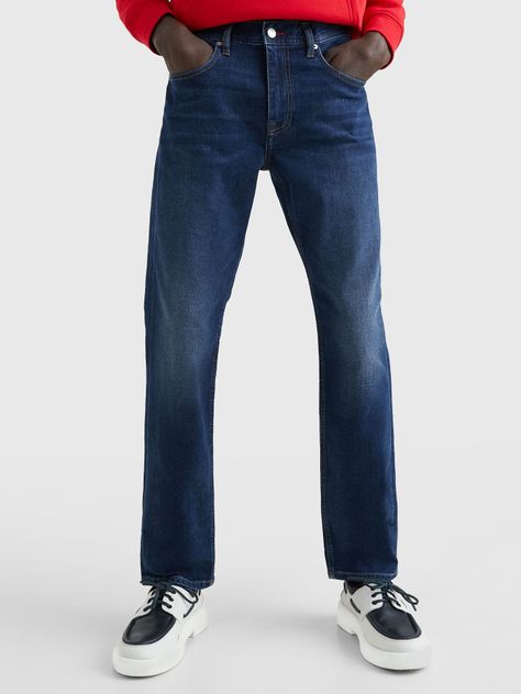 Jeans Mercer Regular Fit Azul Tommy Hilfiger-0
