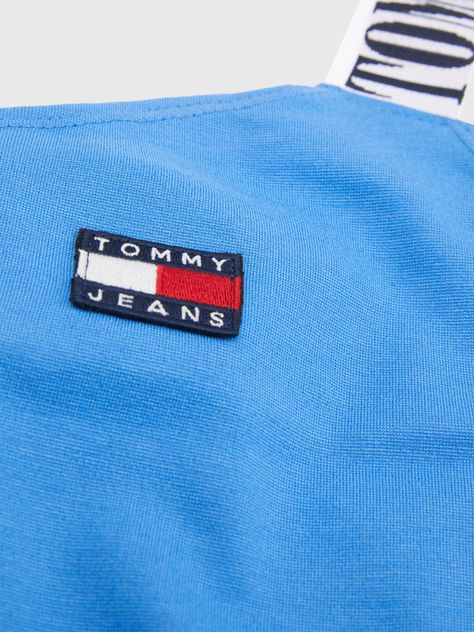 Polera Pop Taping Con Logo Turquesa Tommy Hilfiger-2